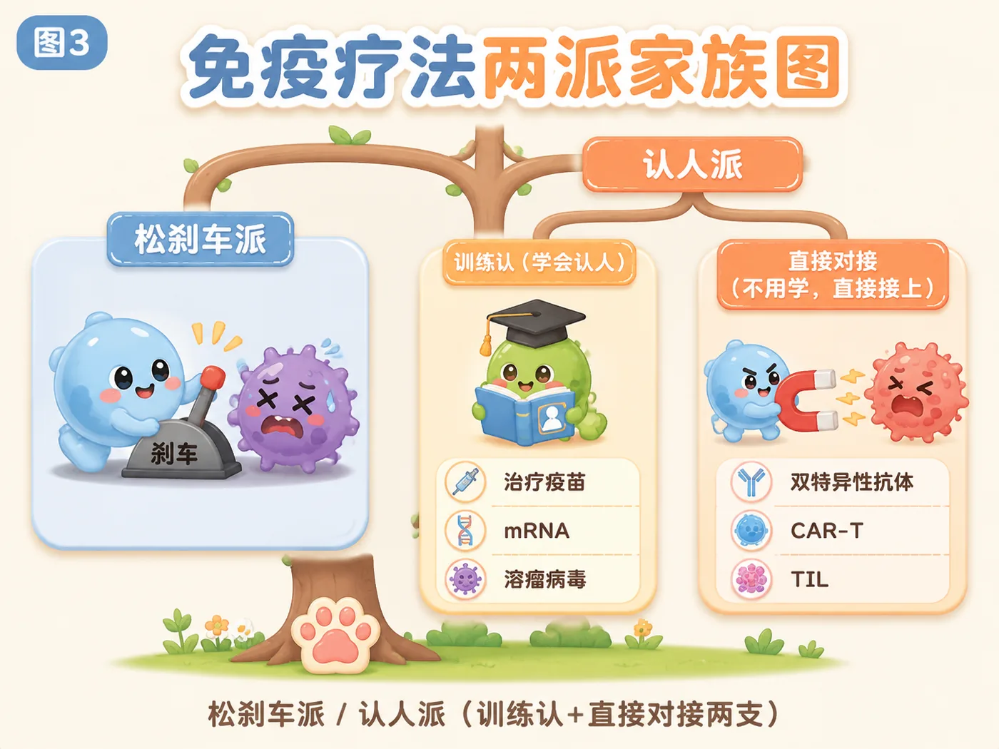 免疫疗法家族树
