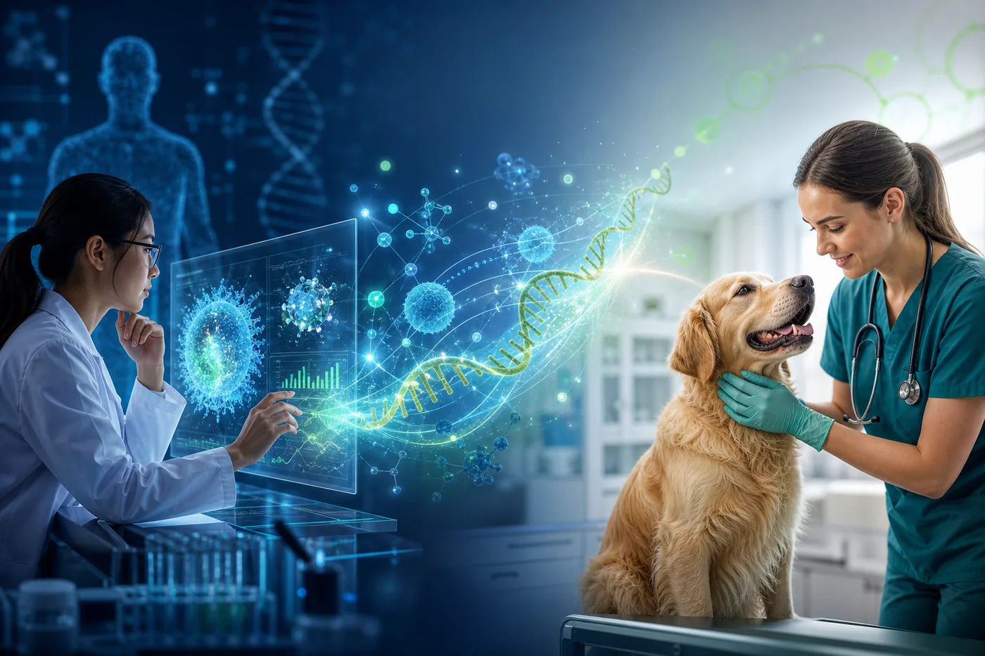 Mature human mRNA platform, customized for dogs